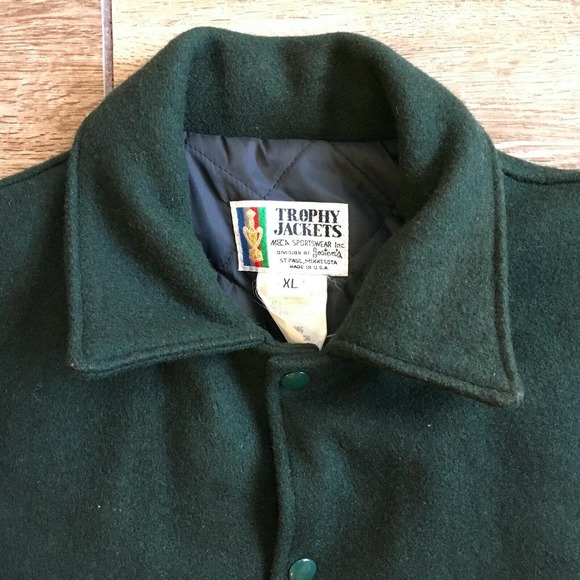 Vintage University Of Alaska Anchorage Trophy Jacket Coat Made USA - Picture 6 of 7